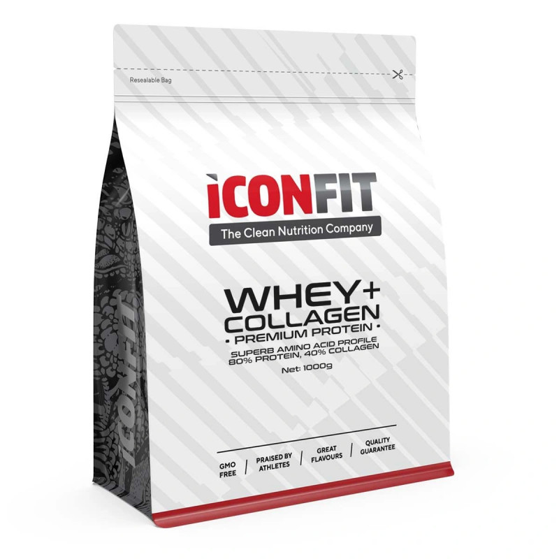 ICONFIT Vadakuvalk + kollageen šokolaad 1 kg