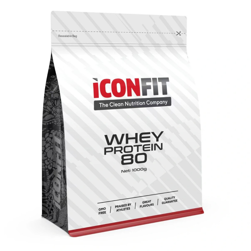 ICONFIT Sūkalu proteīns 80 banānu garša 1 kg