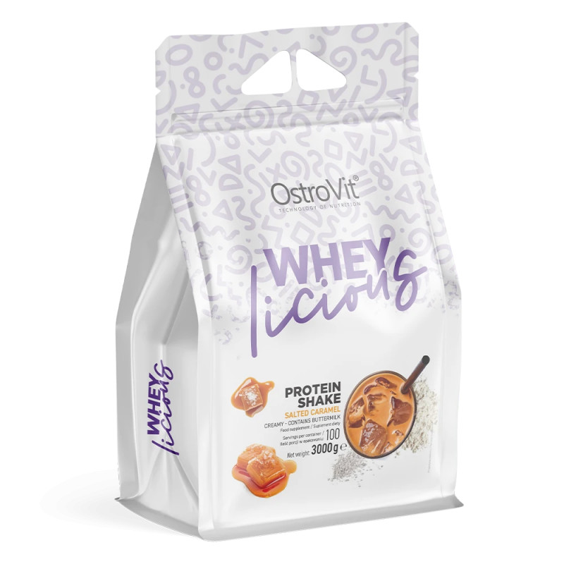 Sūkalu proteīns WHEYlicious 3000 g Sāļā karamele Sūkalu proteīns WHEYlicious 3000 g Sāļā karamele