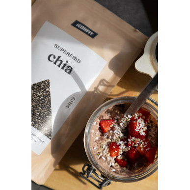 Superfood Chia seemned, 150g – madala kalorsusega toode firmalt ICONFIT, osta SportFit-ist