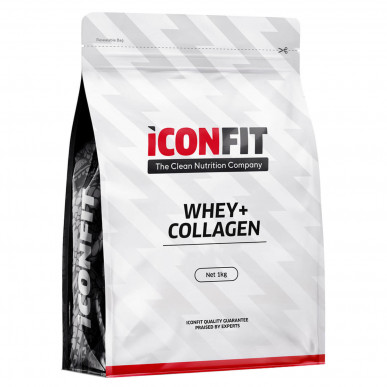 Sūkalu proteīns + kolagēns, vaniļa, 1 kg – madala kalorsusega toode firmalt ICONFIT, osta SportFit-ist