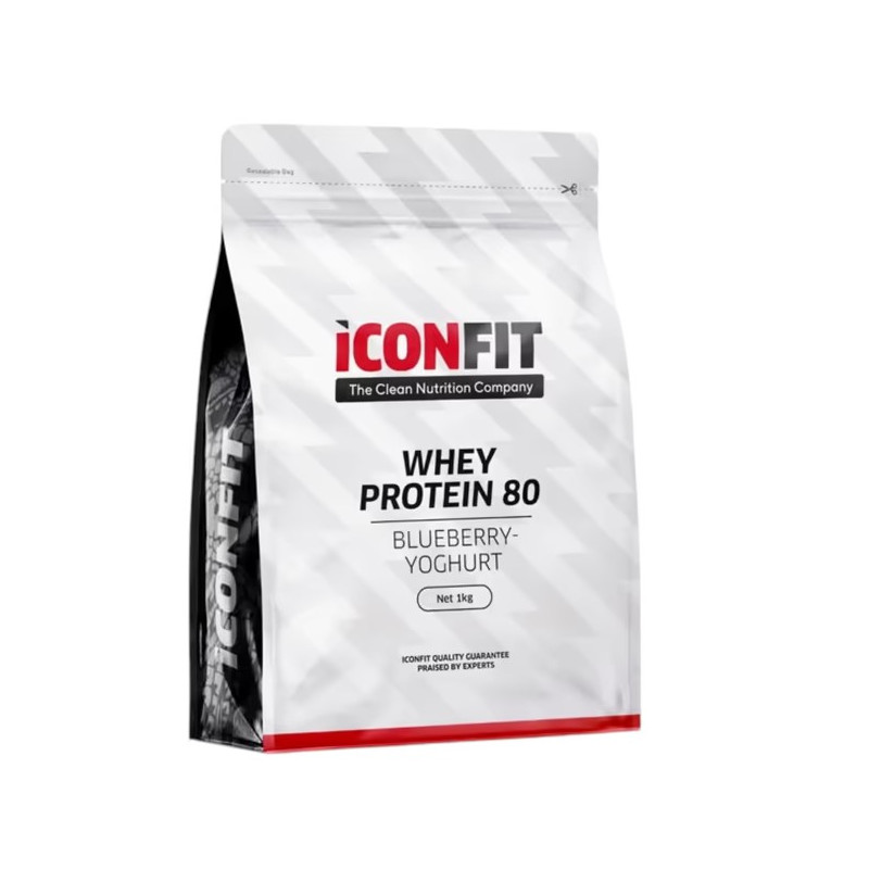 Sūkalu proteīns 80, mellenes-jogurts, 1 kg