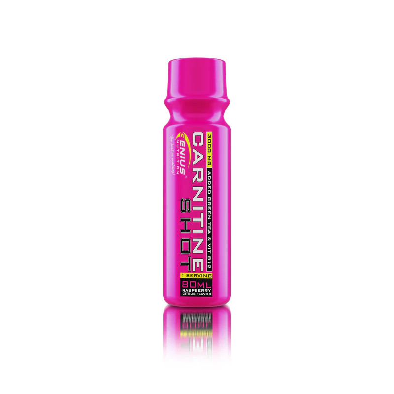 Karnitīna šots, aveņu, 80 ml