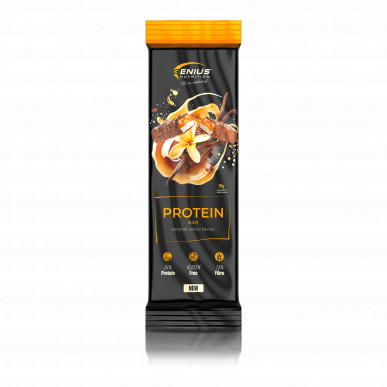Protein Bar – caramel vanilla, 50 g – low-calorie product from Genius Nutrition, buy in SportFit