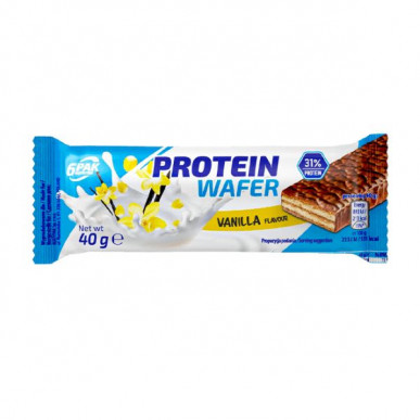 Proteiinivahvel – vanill, 40 g – madala kalorsusega toode firmalt 6PAK Nutrition, osta SportFit-ist