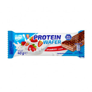 Proteīna vafelis – zemenes, 40 g