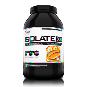 Proteīns ISOLATE-X5, banānu-zemesriekstu sviests, 2 kg