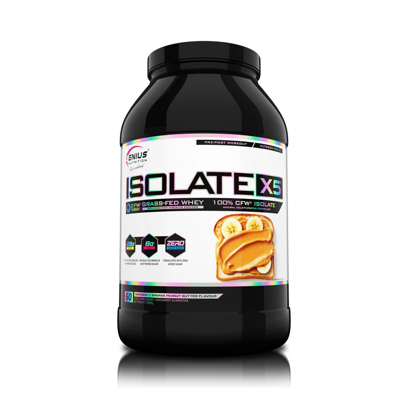 Протеин ISOLATE-X5, банан-арахисовое масло, 2 кг Протеин ISOLATE-X5, банан-арахисовое масло, 2 кг