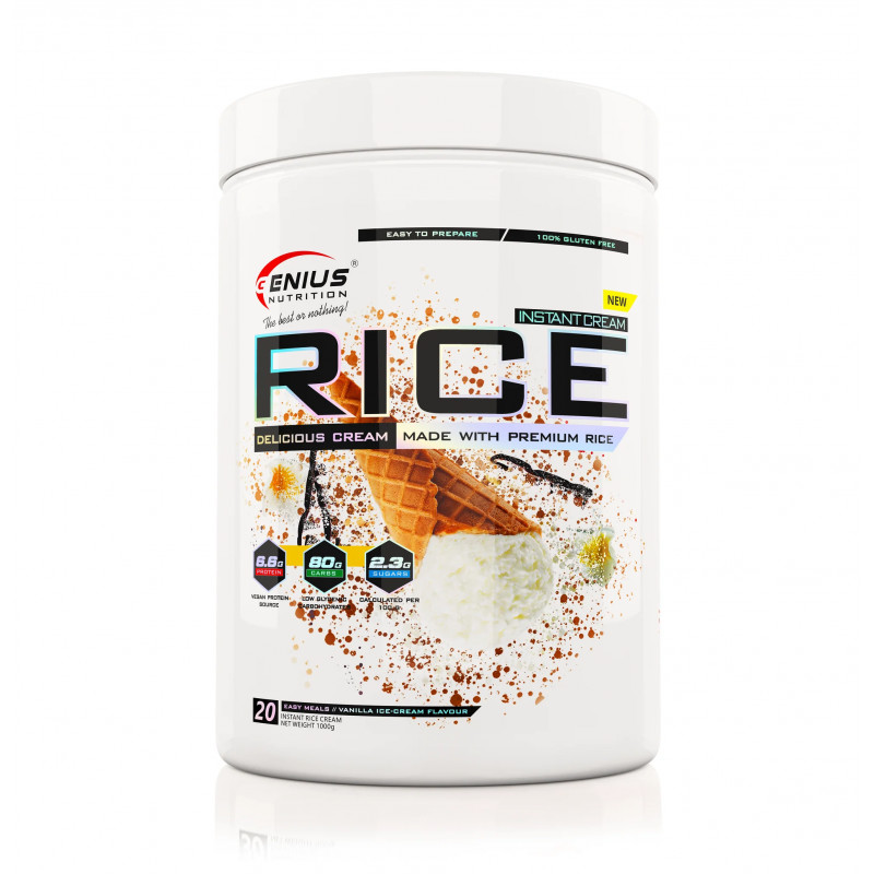 Rīsu krēms, vaniļas saldējums, 1 kg Rīsu krēms, vaniļas saldējums, 1 kg