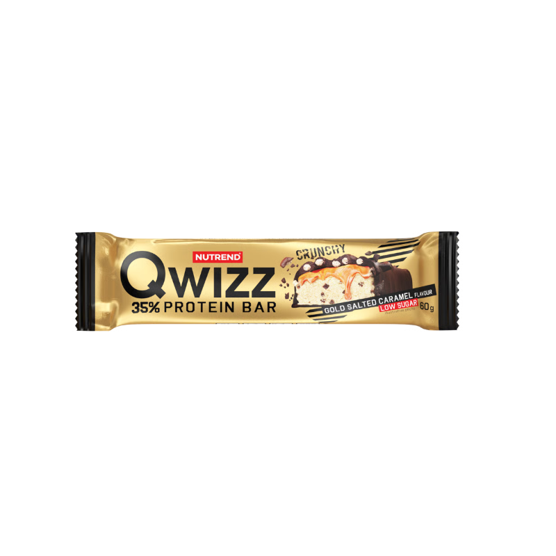 QWIZZ протеиновый батончик, солёная карамель, 60 г QWIZZ протеиновый батончик, солёная карамель, 60 г