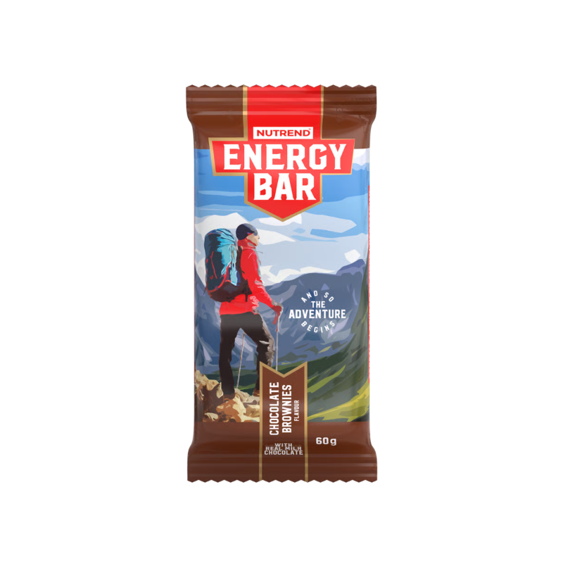 ENERGY BAR, šokolaadibrownie, 60 g ENERGY BAR, šokolaadibrownie, 60 g