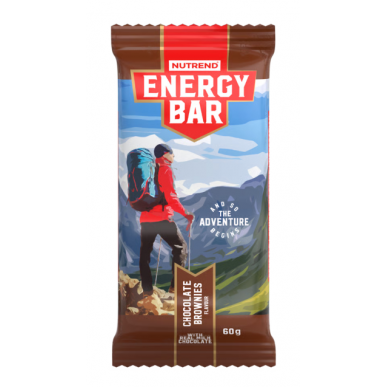 ENERGY BAR, шоколадные брауни, 60 г – низкокалорийный продукт от NUTREND, купить в SportFit