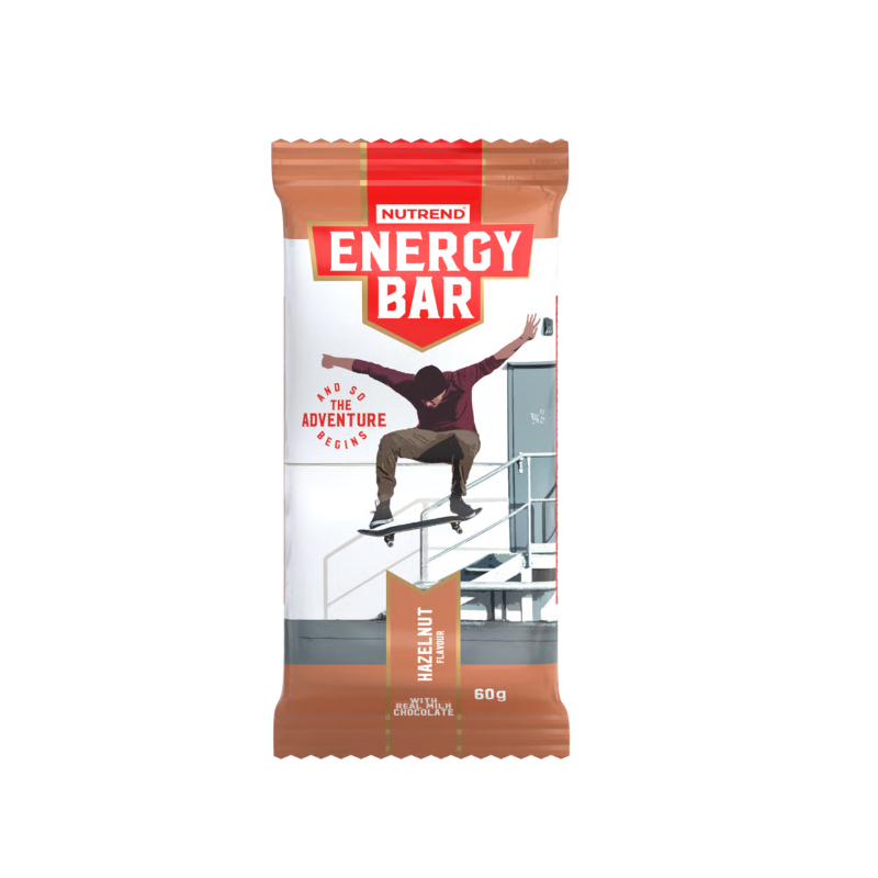 ENERGY BAR, lazdu rieksts, 60 g ENERGY BAR, lazdu rieksts, 60 g
