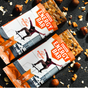 ENERGY BAR, lazdu rieksts, 60 g