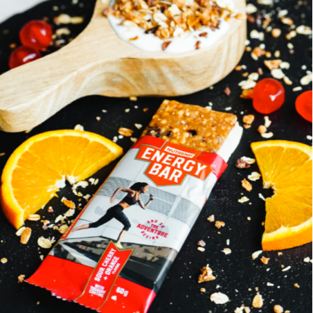 ENERGY BAR, cherry - orange, 60 g