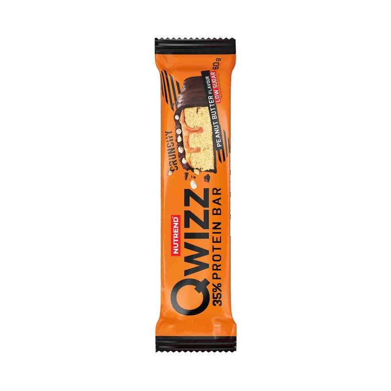 QWizz -proteiinibaari, maapähkinävoi, 60 g QWizz -proteiinibaari, maapähkinävoi, 60 g