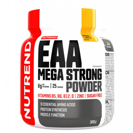 EAA MEGA STRONG POWDER, 300 g, orange+apple