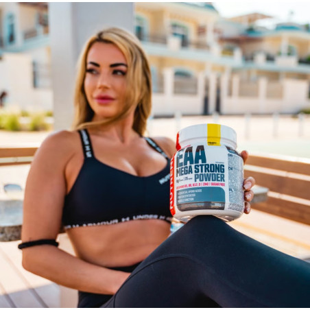 EAA MEGA STRONG POWDER, 300 g, orange+apple