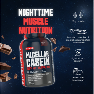MICELLAR CASEIN, ваниль, 900 г – madala kalorsusega toode firmalt NUTREND, osta SportFit-ist