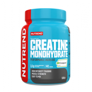 КРЕАТИН МОНОГИДРАТ Creapure, 500 г – низкокалорийный продукт от NUTREND, купить в SportFit
