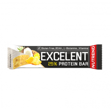 EXCELENT PROTEIN BAR, ананас - кокос, 85 г – madala kalorsusega toode firmalt NUTREND, osta SportFit-ist