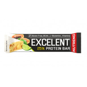 EXCELENT PROTEIN BAR, 85 g, lime + papaya