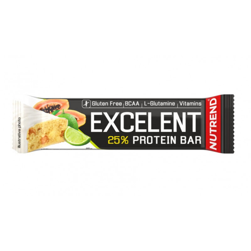 EXCELENT proteīna batoniņš, laims + papaija, 85 g EXCELENT proteīna batoniņš, laims + papaija, 85 g