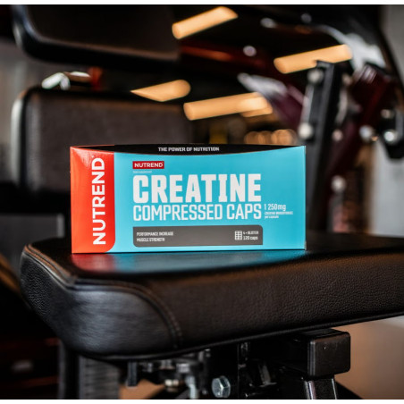 CREATINE COMPRESSED CAPS, 120 caps