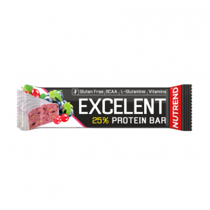 EXCELENT ПРОТЕИНОВЫЙ БАТОНЧИК, чёрная смородина - клюква, 85 г