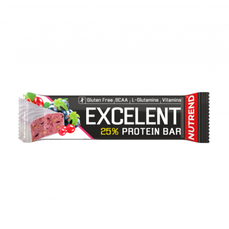 EXCELENT ПРОТЕИНОВЫЙ БАТОНЧИК, чёрная смородина - клюква, 85 г