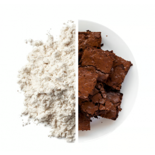 100% WHEY PROTEIN, шоколадные брауни, 1000 г