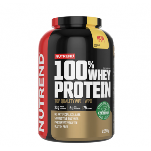 100% WHEY PROTEIN, ваниль, 2250 г