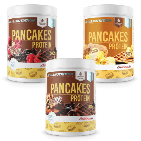 DELICIOUS LINE PROTEIN PANCAKES 500 g CHOCOLATE RASPBERRY