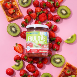 FRULOVE IN JELLY želeja – Kivis un Zemene, bez cukura, 500 g