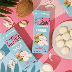 FITKING DELICIOUS COOKIE 128 g MILKY WITH COCONUT