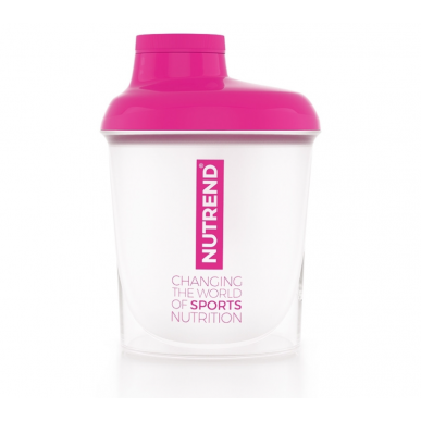 Shaker mini, roosa - 300ml – madala kalorsusega toode firmalt NUTREND, osta SportFit-ist