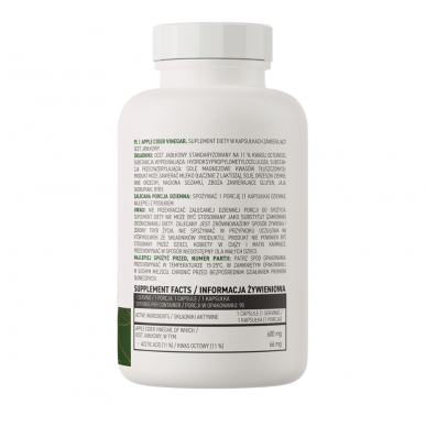Яблочный уксус - 90 капсул – низкокалорийный продукт от Ostrovit, купить в SportFit