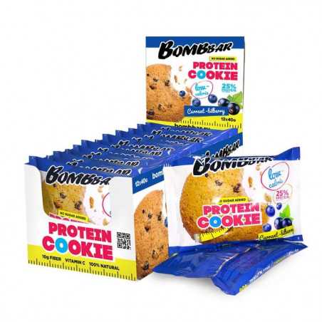 Olbaltumvielu sīkdatne "Bombbar" olbaltumvielu pušķis "jāņogu blueberry", 40 g