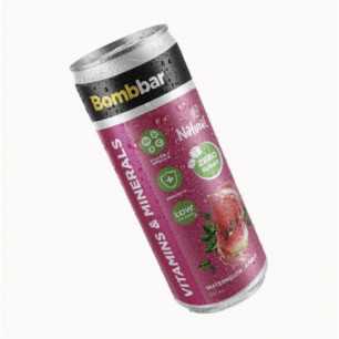 Bombos limonadas su vitaminų „arbūzu“ be cukraus, 330 ml