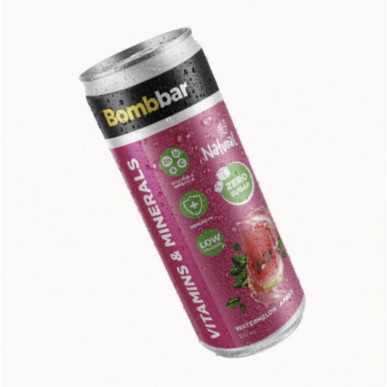 Bombbar -limonadi vitamiinilla "vesimeloni" ilman sokeria, 330 ml – madala kalorsusega toode firmalt Bombbar, osta SportFit-ist