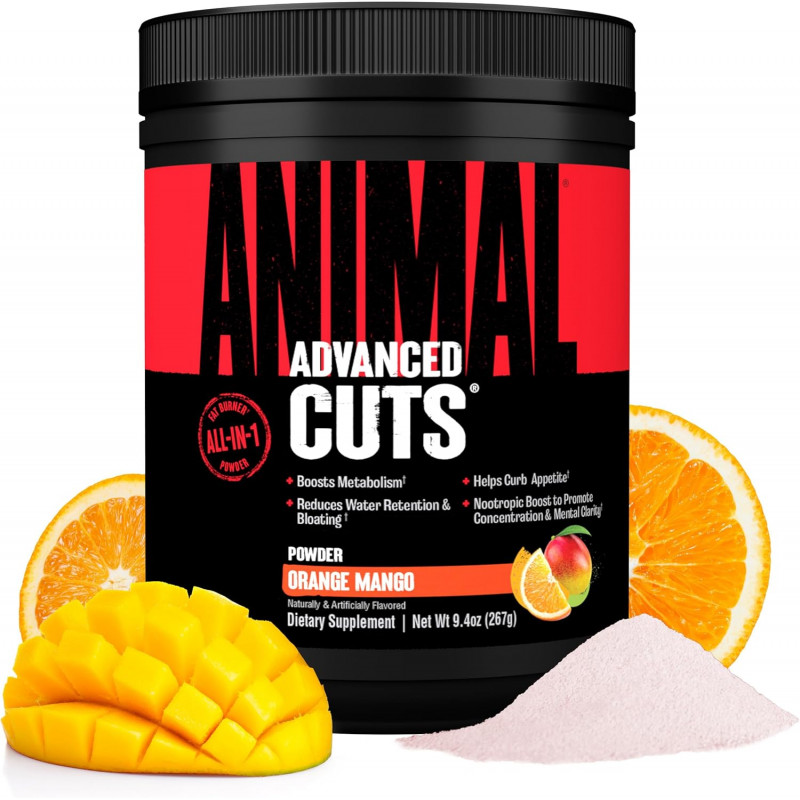 Tauku dedzinātājs Animal Cuts, Apelsīns-Mango, 267 g