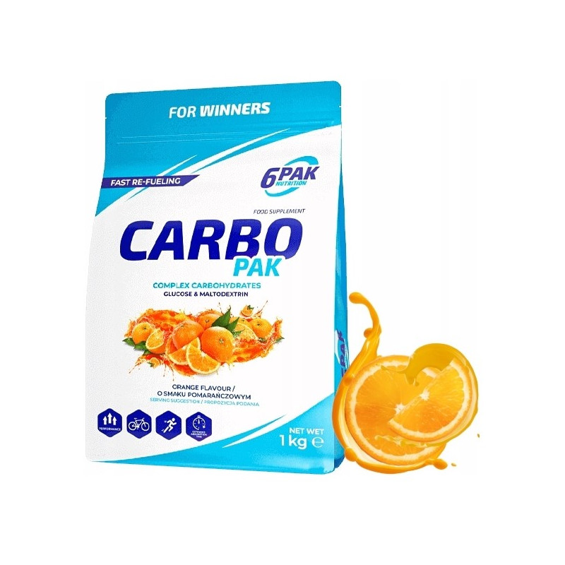 CARBO PAK, Apelsīns, 1 kg