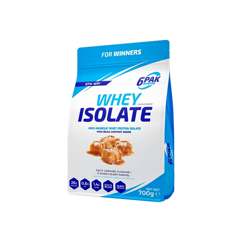 Vadakuvalgu isolaat, Soolakaramell, 700 g