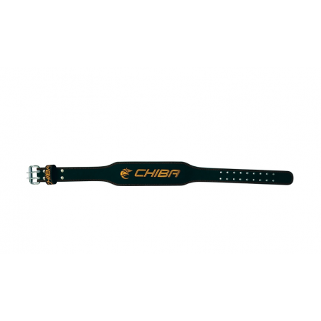 Leather Training Belt (Black/Gold) M