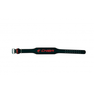 Leather Training Belt (Black/Red) XL