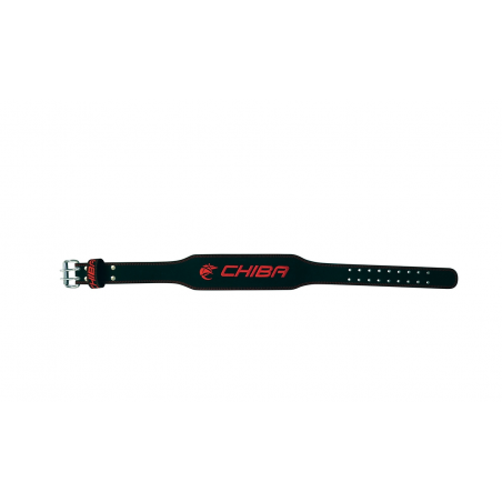 Leather Training Belt (Black/Red) XL