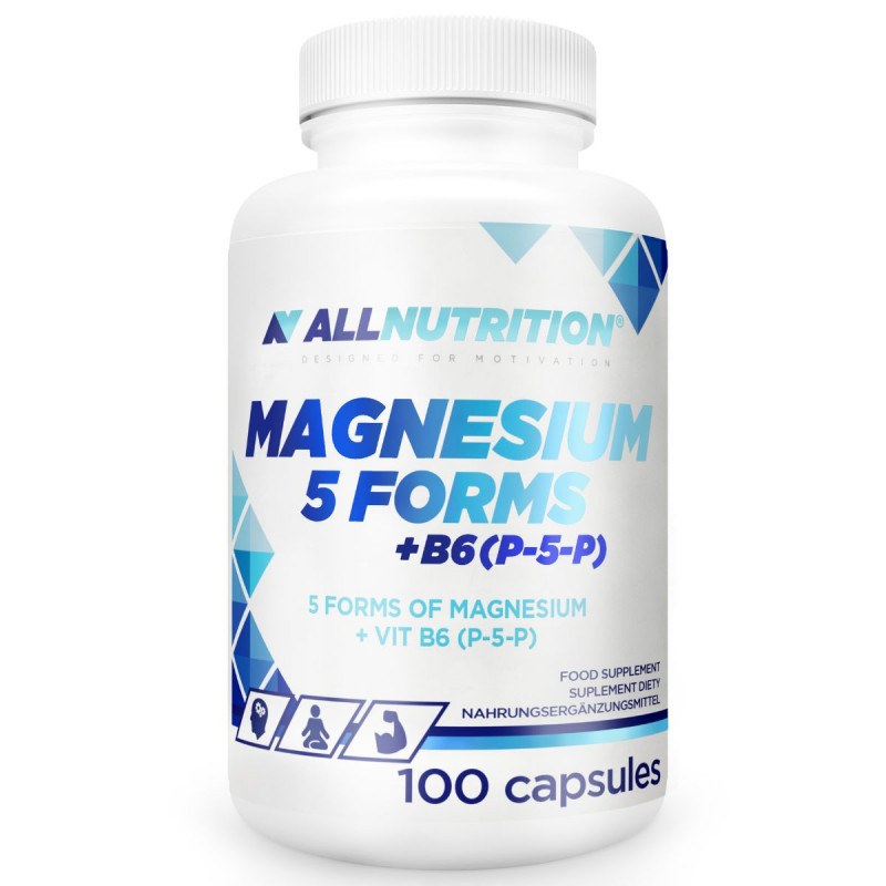 Magnesium 5 forms + B6(P-5-P), N100