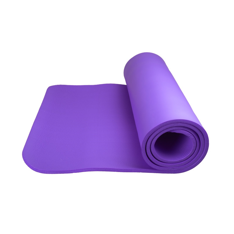 Fitnesa joga paklājs, violets