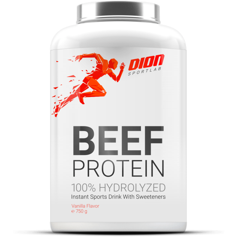 BEEF PROTEIN 100% Hydrolyzed, Vanilla, 750 g