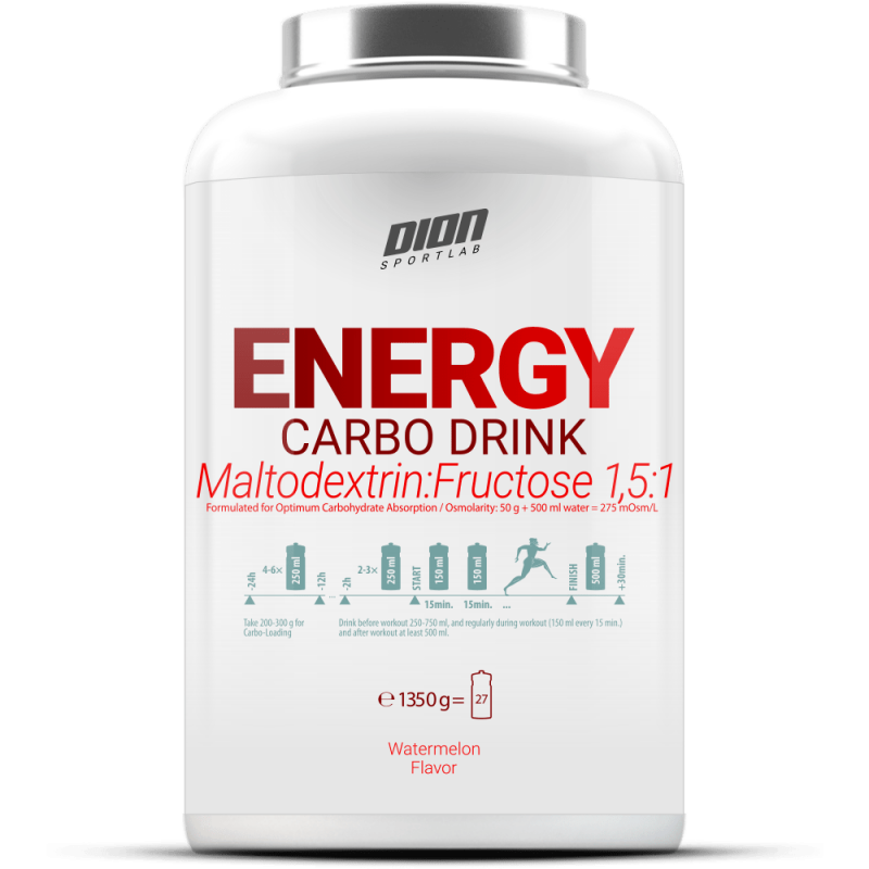 ENERGY CARBO DRINK Süsivesikute jook, arbuus, 1350 g ENERGY CARBO DRINK Süsivesikute jook, arbuus, 1350 g
